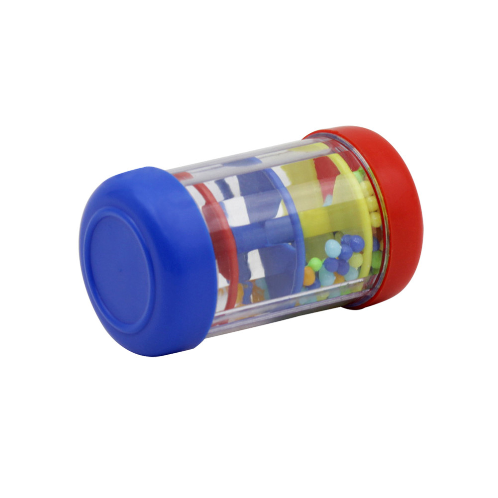 9cm Single Section Sound Rainmaker Shaker Colorful Rain Stick Musical Instrument Early Learning Music Toy