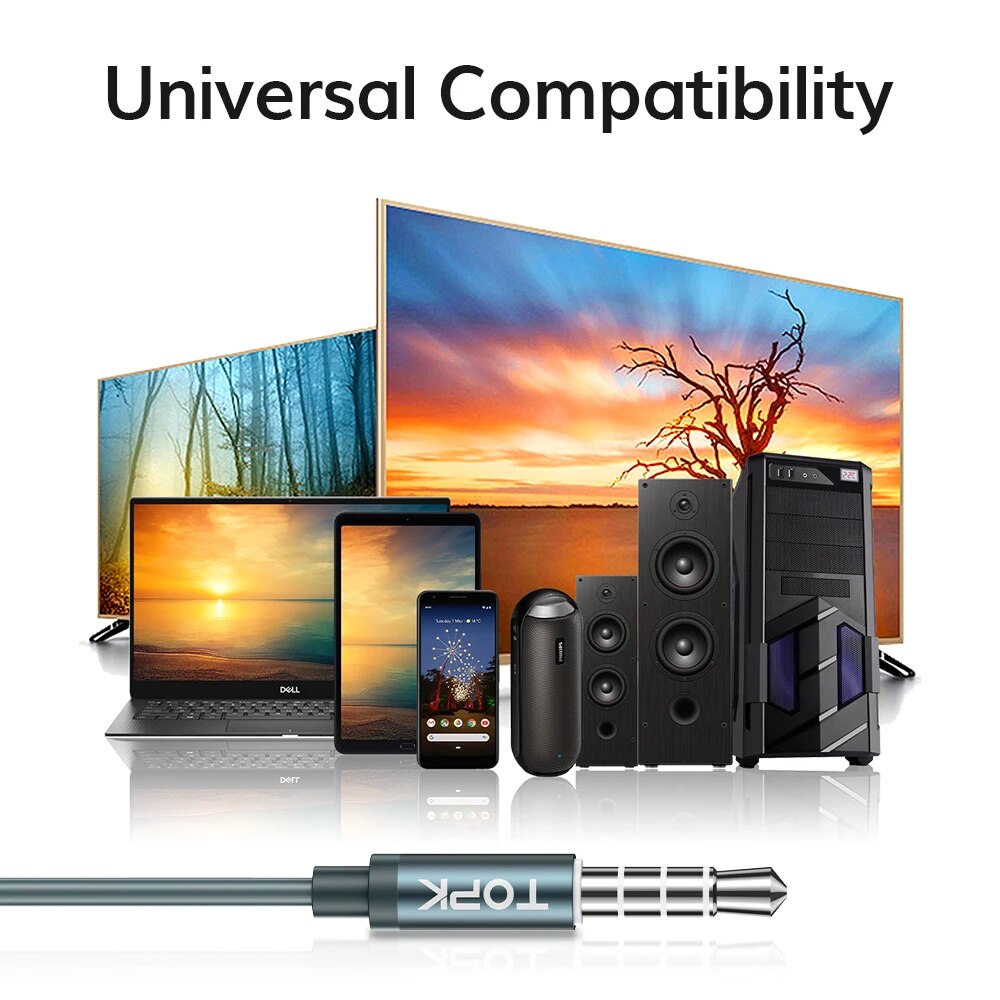 TOPK 3.5mm Wired Headphones In Ear Headset Wired Earphones with Microphone Bass Stereo Earbuds Sports In-line Control For Phones