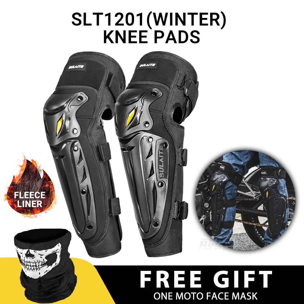 Coudières et coudières de Moto pour hommes et femmes, équipement de Protection pour motocyclistes, Motocross, vtt: 1201 Knee Winter