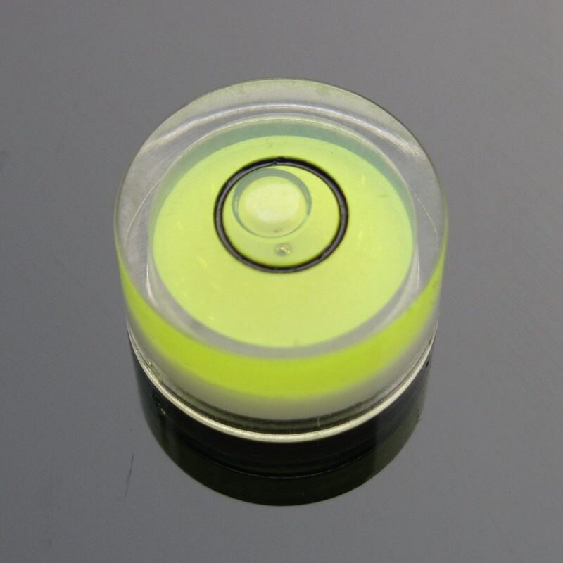 HACCURY 15*8mm Acryl waterpas Camera Accessoires mini waterpas Circulaire bubble level Balancing apparatuur