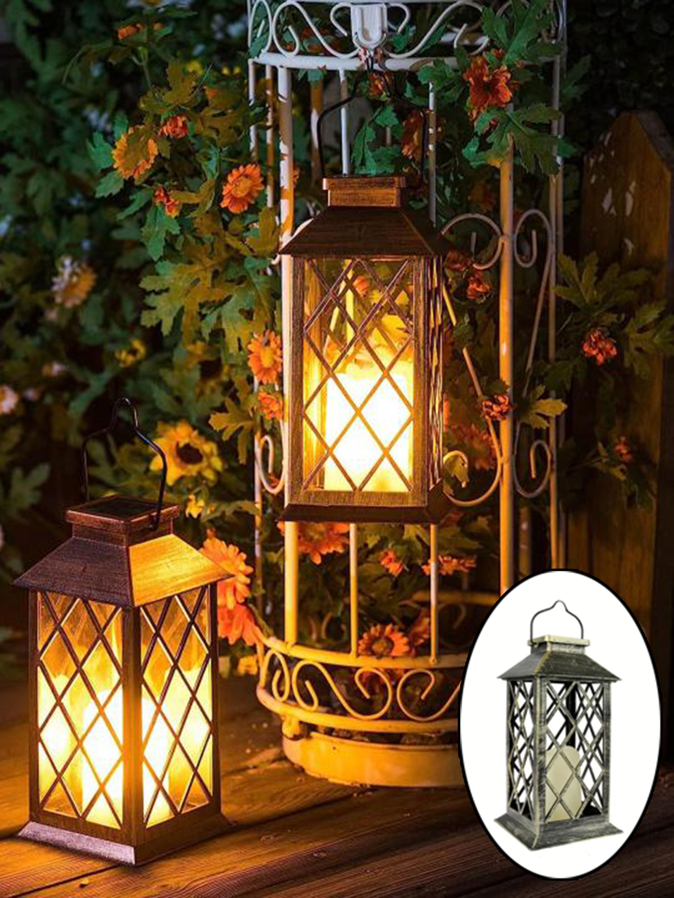 1 Stuks Zonne-Energie Opknoping Lamp Flikkerende Vlamloze Kaars Waterdicht Led Licht Voor Tafel Patio Gazon Buiten Feest Decoratief