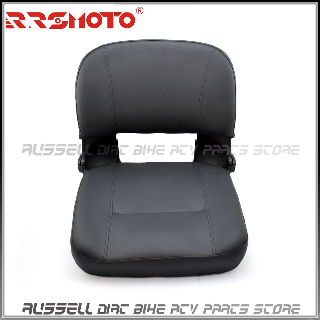 Drift Trike Go Kart Buggy Outdoor boat PU leather high density foam Comfortable Folding Seat cushion Car Saddle L size