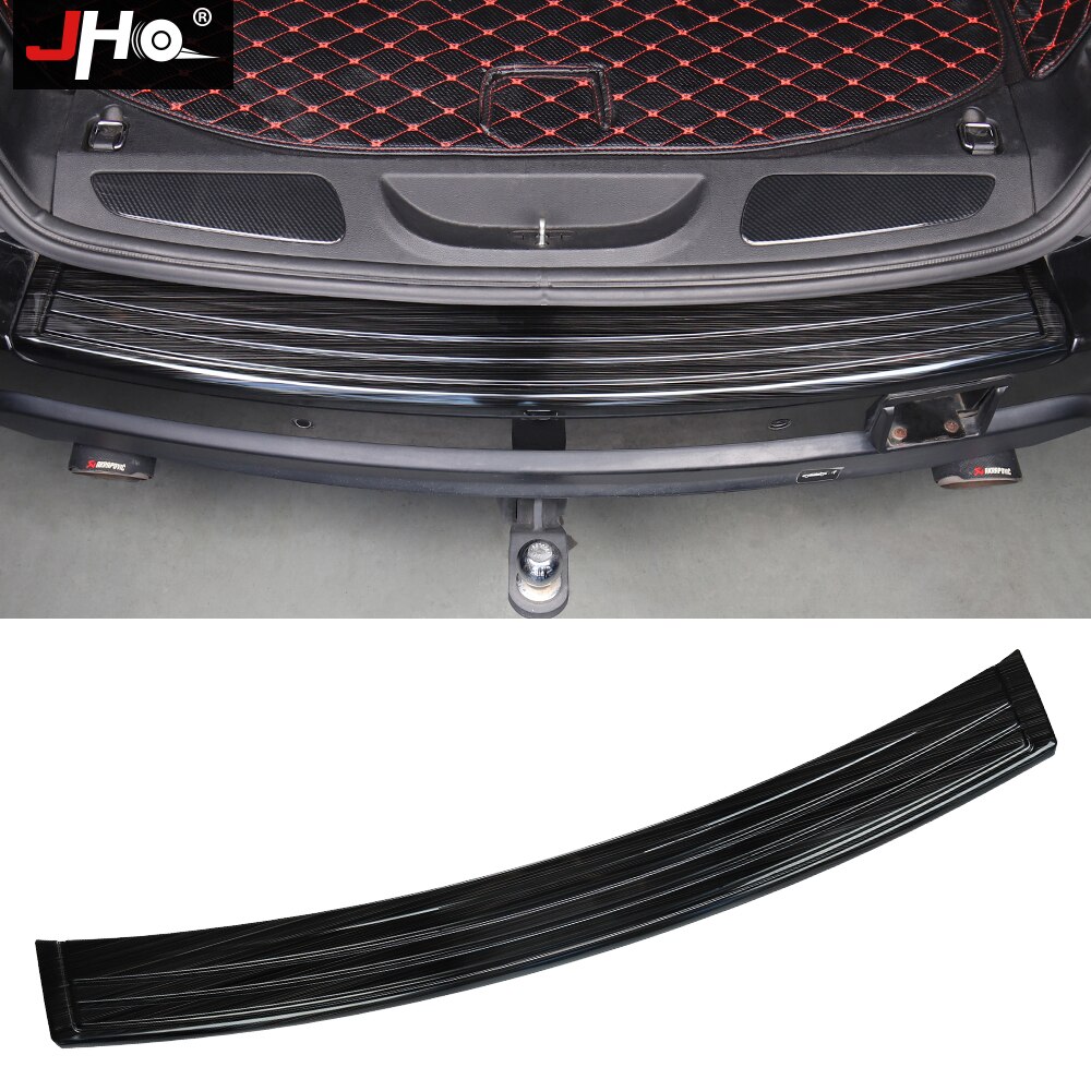 Jho Auto Staal Outer Achterbumper Protector Guard Cover Trim Scuff Sill Plate Voor Jeep Grand Cherokee 11 17 16 14 19 WK2