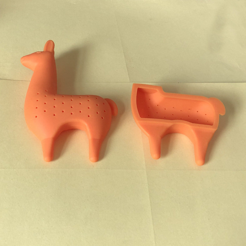 Creatieve Alpaca Theezeefje Milieuvriendelijk Siliconen Materiaal Thee-ei Thee Filter Huishouden Keuken Accessoires