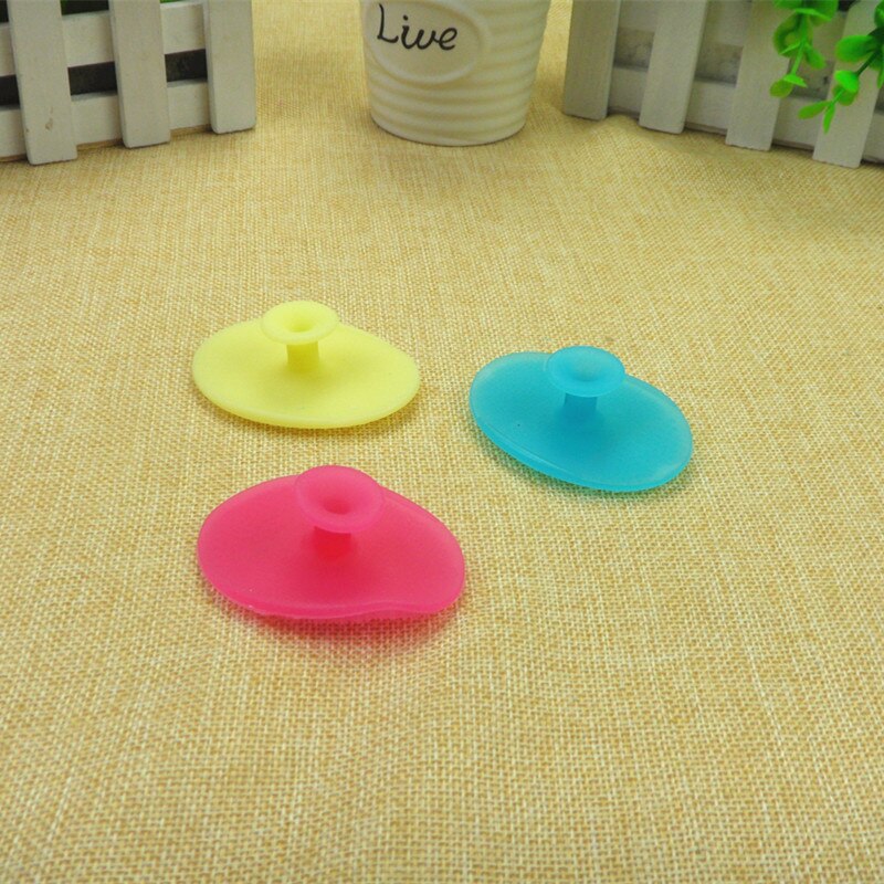Hzirip 3 Colors Newborn Baby Soft Silica Gel Healthy Shampoo Brush Massage Bath Brush Soft Brush Infant Body Hair