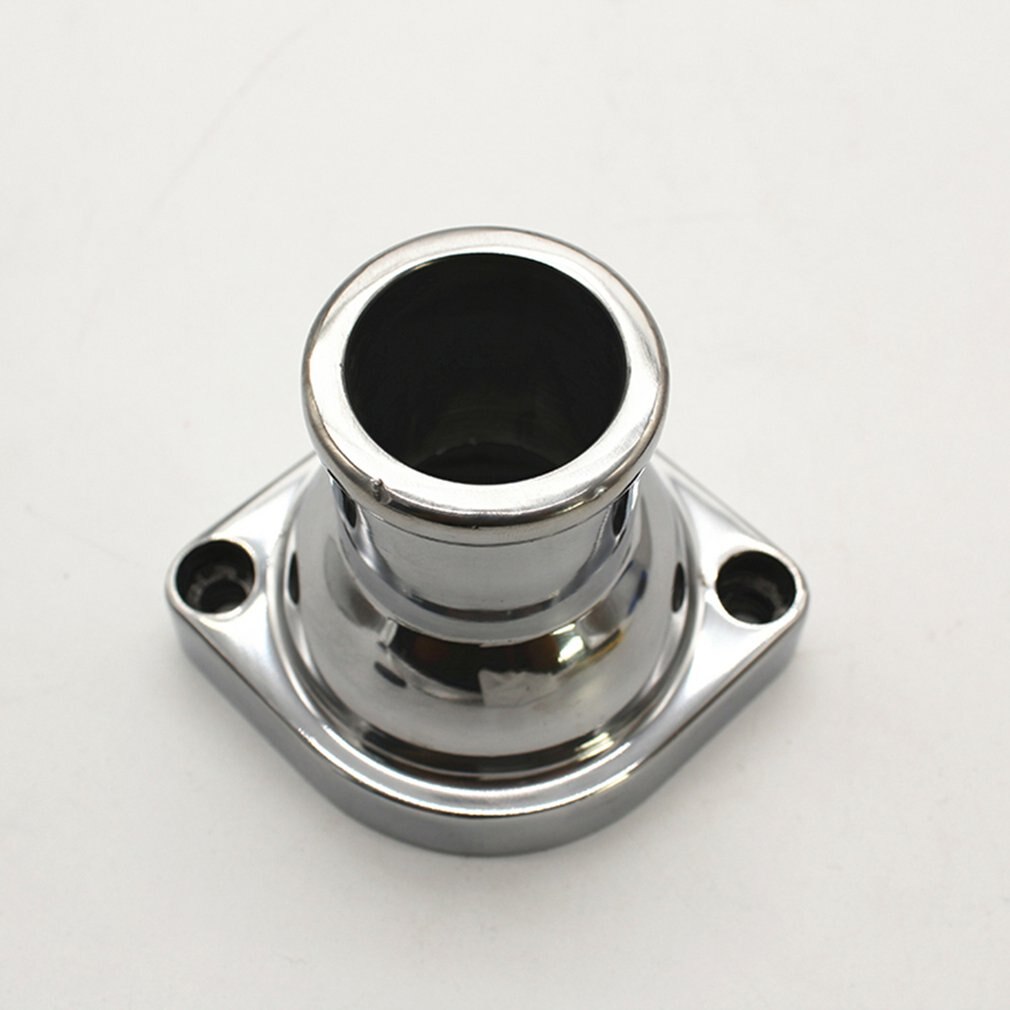 For Ls Polished Aluminum Straight Up Water Neck Metal Thermostat Housing for Ls1 Ls2 Ls7 Polished Hose-Straight 1 Set