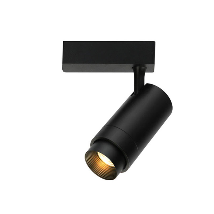 10W 20W 30W z zoomem reflektor szynowy sufitowy kaczan doprowadziło 15 °-60 ° z regulacją ostrości obrazu szyna torowa reflektorów: 5 W / Niebieski / Beżowy