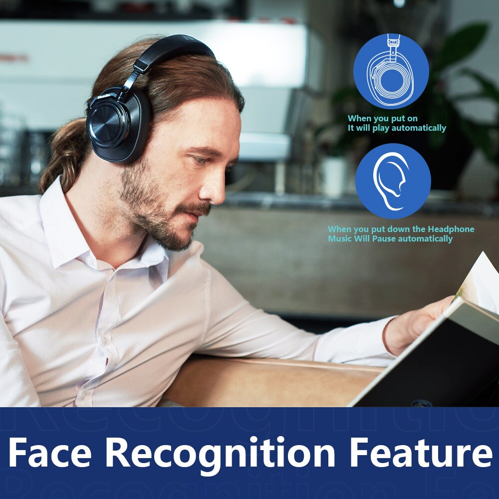 Bluedio T7 + Hoofdtelefoon Bluetooth Gebruiker Gedefinieerde Active Noise Cancelling Draadloze Headset Met Microp Voor Telefoon Ondersteuning Sd-kaart slot