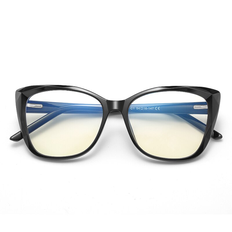 ¡Novedad de ! Gafas de ordenador Simvey con filtro de luz azul, lentes transparentes TR90, gafas de protección de luz azul grandes para mujer, gafas antiazules de gran tamaño