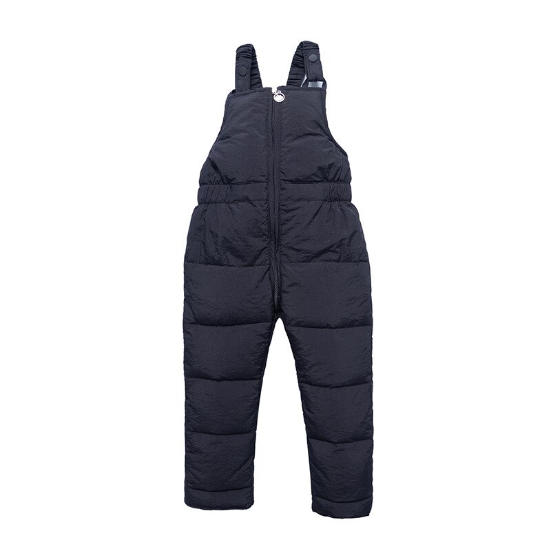 CITRUS Children Down Trousers Braces Pants Baby Boys Girls Autumn Winter Braces Pants Baby Warm Trousers For 9-24M Baby