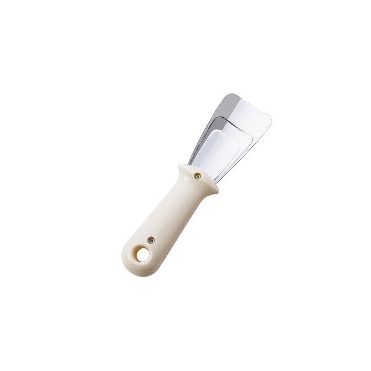 Refrigerator Deicer Shovel Multifunction Household Defrosting Cleaning Gadget Ice Defrost Removing Scraper Kitchen Tools: beige