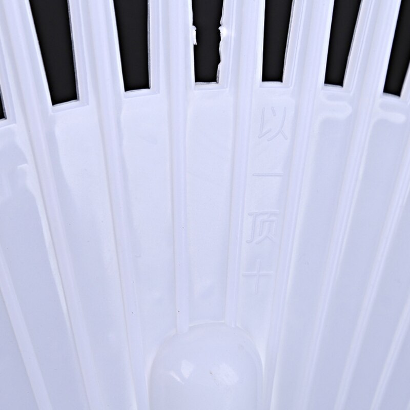 12Tooth Leaf Rake White Agricultural Rake No Handle Grass Rake Lightweight Flower Planting Soil Rake Plastic Garden Tool