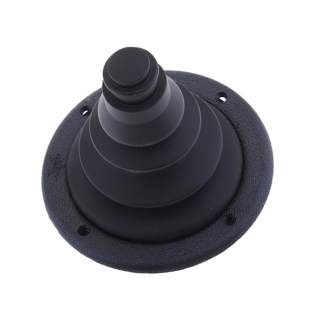 Boat Engine Rigging &Cable Protector Boot Rigging Hole Cover 120x105mm Black
