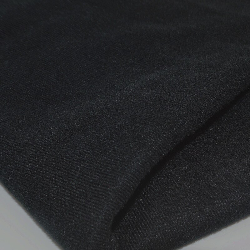 50*150cm Fleisch Farbige Diy Puppe Haut Stoff hoch-dichte Nickerchen Telas Tissus Baumwolle Patchwork NäHenne Textilien handgemachte Costura: Schwarz