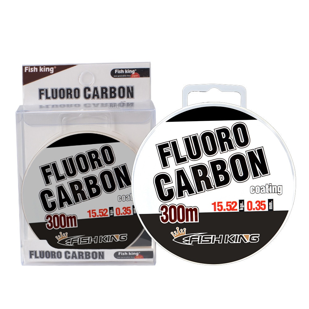 300m 0.30-0.50mm 30-45lb fluorihiilipinnoite siima hiilikuitumonofilamentti johtosiima karpin kalastukseen