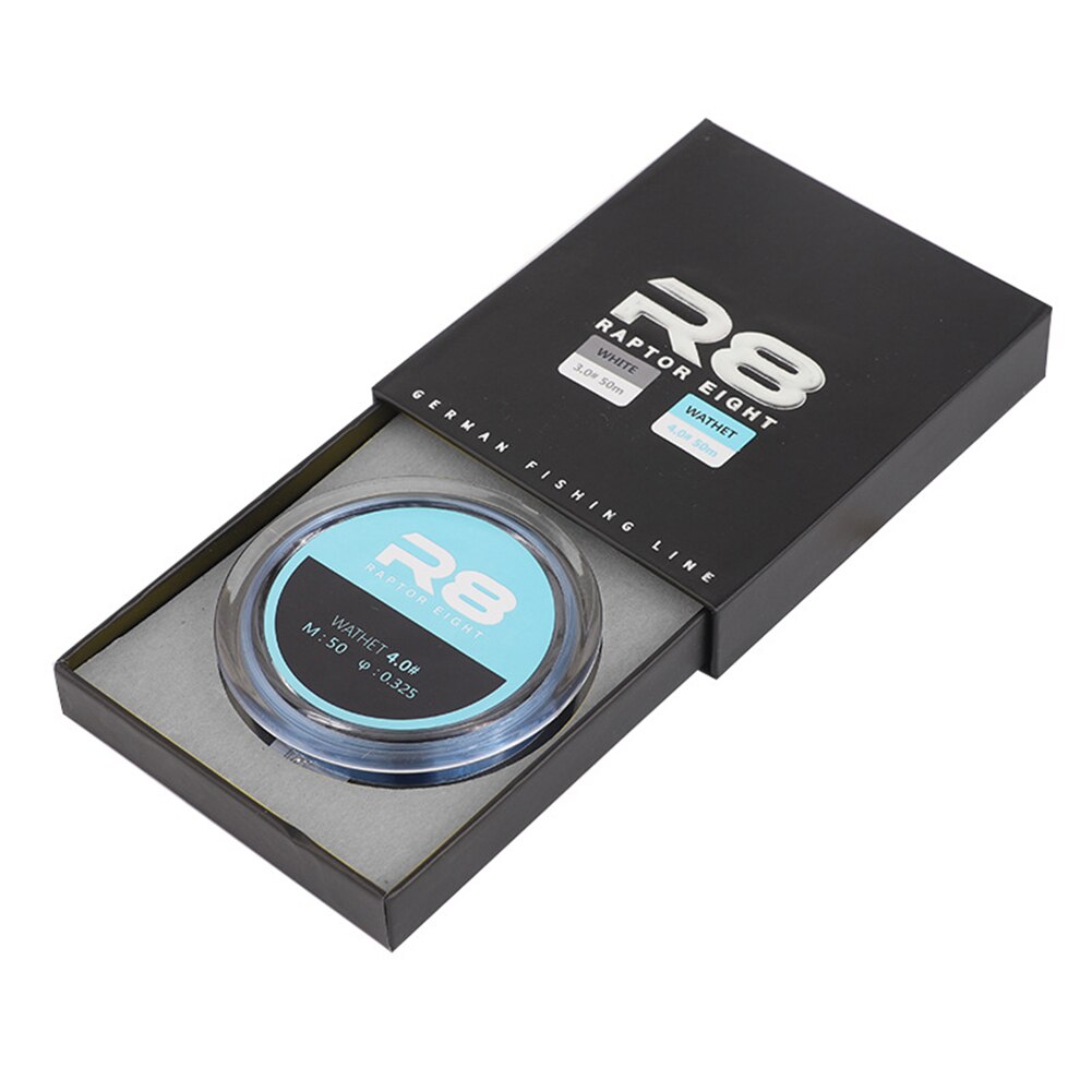 Braid Lines Wire Smoother Floating Line 50m Nylon Fishing Line Strong Pulling Monofilament Fishing Wire Tackle Tools