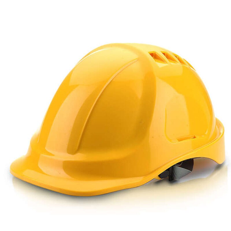 Protective Hard Hat Breathable Work Safety Helmet ABS Impact Resistance Bump Cap Construction Site Engineering Worker Protection: Yellow