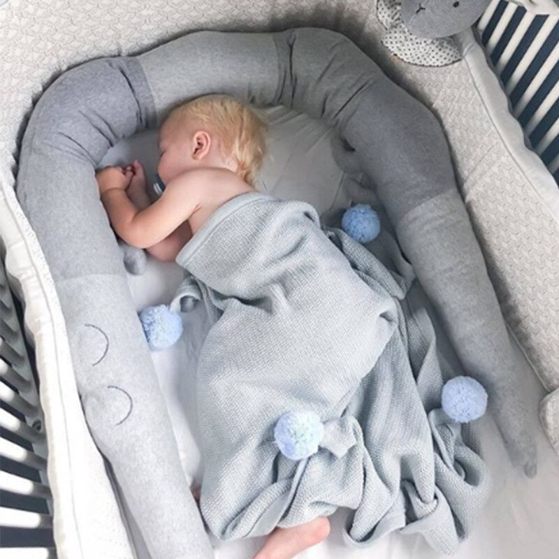 Nordic Stijl Babybedje Bumper Krokodil Kussen Baby Bed Bumper Beste Cadeau Voor Pasgeboren Baby Shower Heden Wieg Baby geboren