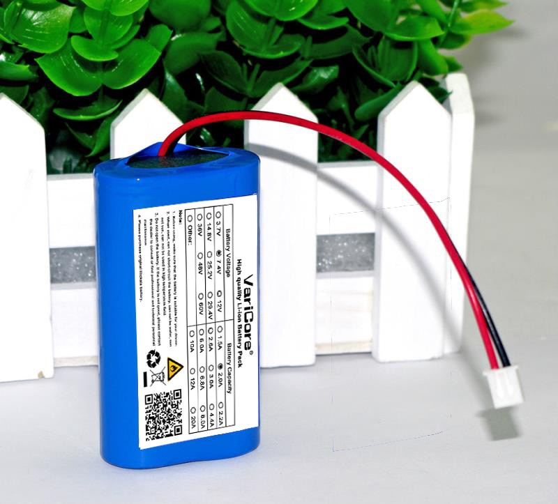 7.2 V / 7.4 V / 8.4 V 18650 2000 mAh Lithium Battery Rechargeable Battery Amplifiers +