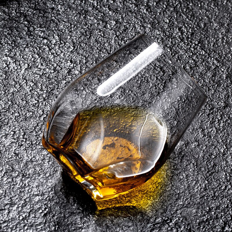 2Pcs Whiskey Glasses Scotch Glasses Whiskey Glasses Perfect for Scotch Lovers Glassware for Bourbon Rum Luxury Drinkware