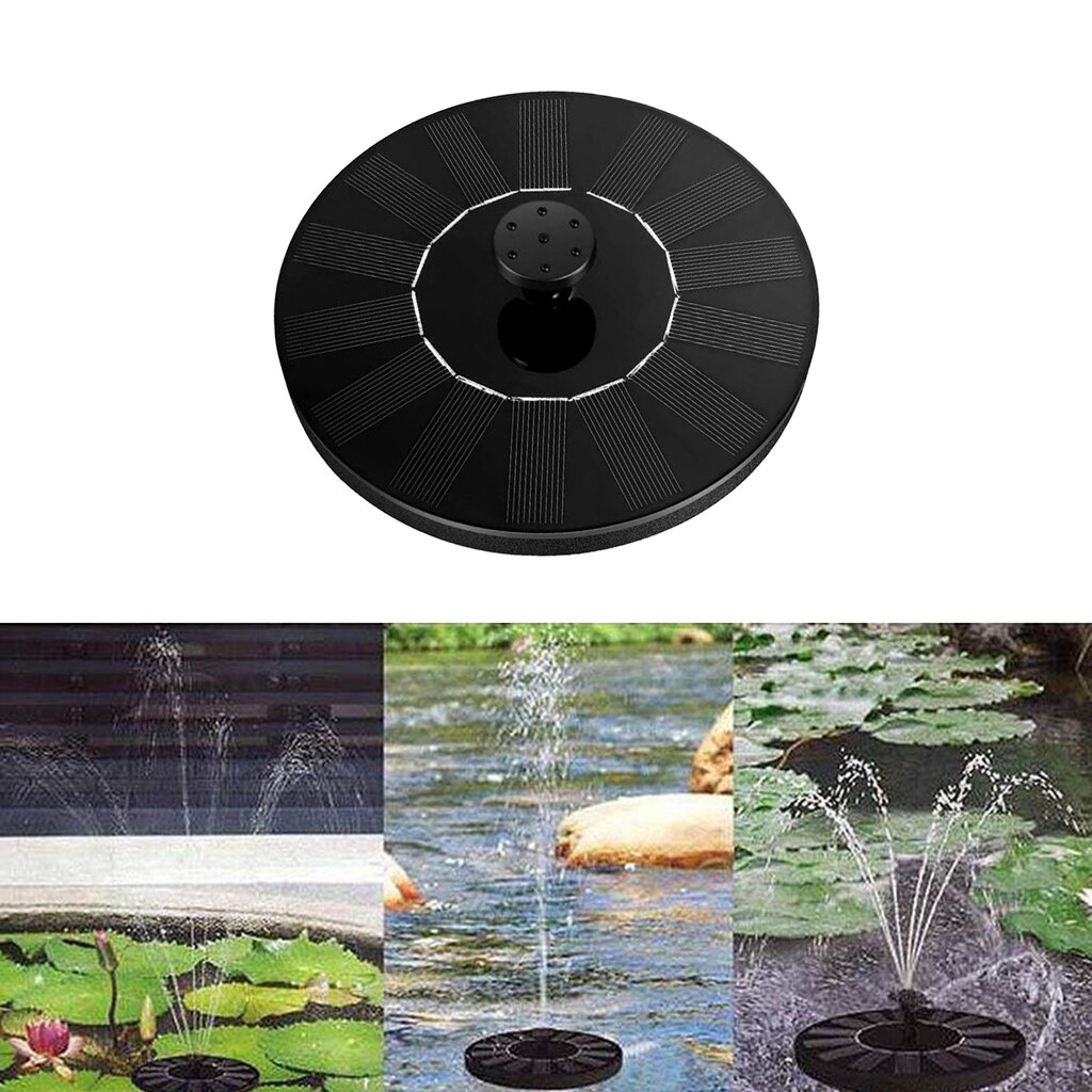 Mini Solar Fontein Voor Vogel Bad, Zonne-energie Fontein Pomp Drijvende Vogelbad Water Pompen Voor Tuin, Patio, vijver En Zwembad