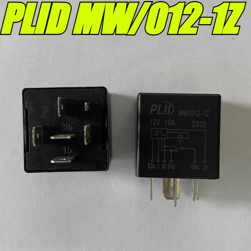 (merkeoriginal) 1 stk/parti 100%  originale ekte reléer: plid mw /012-1z 6- pinners intervallviskerrelé til bil
