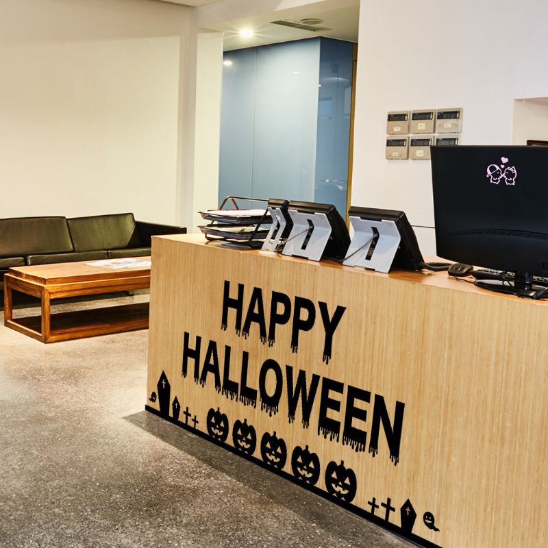 Halloween Verwijderbare Pvc Magic 3D Plafond Vloer Sticker, De Art Dreamscape Home Decor Muurschilderingen Behang