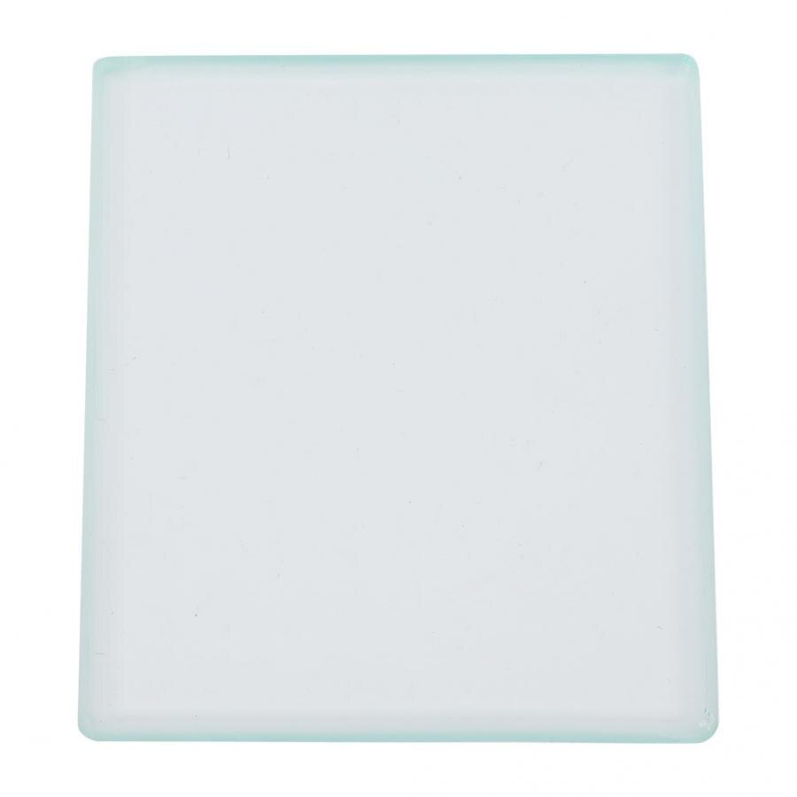 Nahkatyövälinesarjat nahan kiillotus karkaistu lasi kiillotuskone slicker nahka askartelutyökalut 130 x 100 x 8mm vaatteisiin