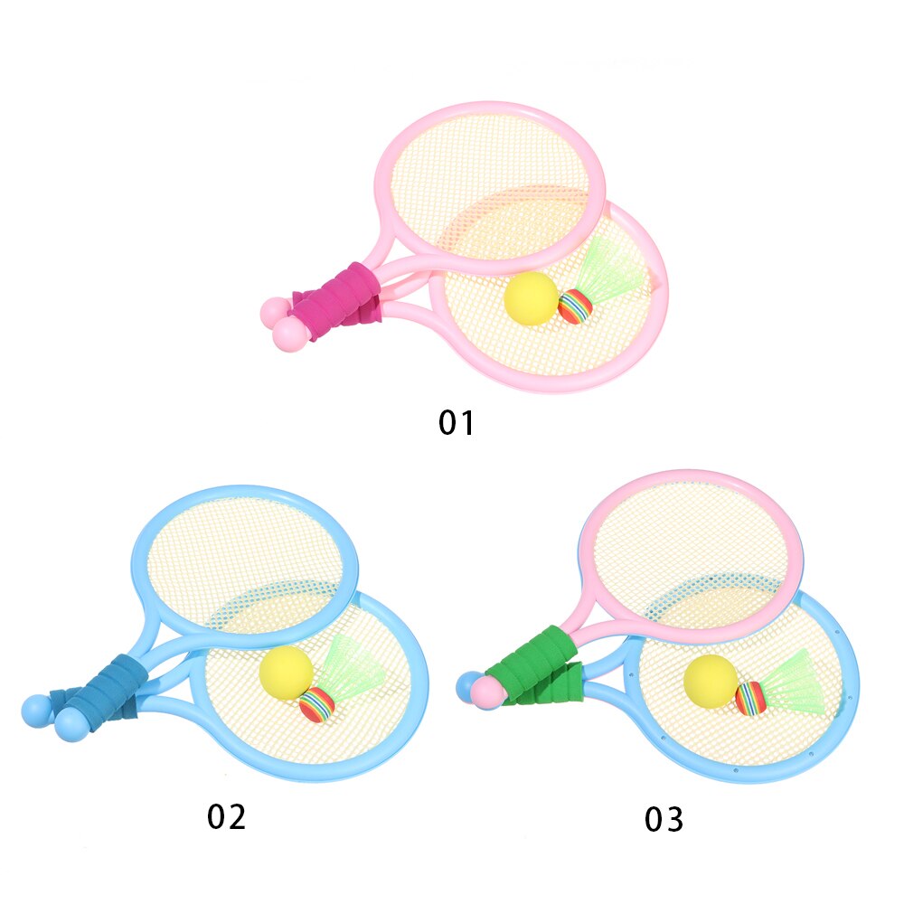 Portable Racquet Sports Entertainment Indoor/Outdoor Tennis Racket Set Tennis Badminton Balls Badminton