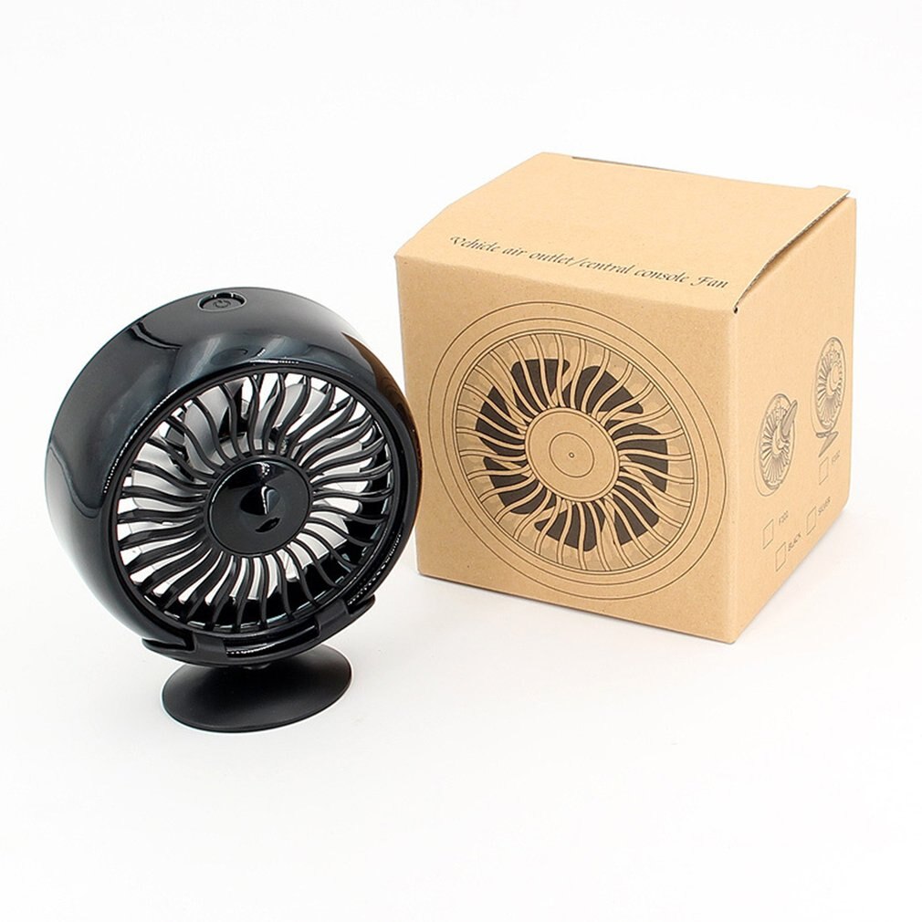 Car Air-conditioning Air Outlet Car Fan Car Multi-function Fan Usb Interface Small Electric Fan For Car 3 Speed