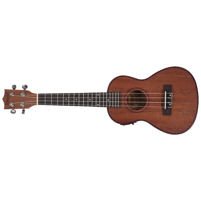 IRIN 24 Inch Electroacoustic Ukulele Abalone Shell Edge 18 Fret Four Strings Hawaii Guitar With Built-In EQ Pickup: Default Title
