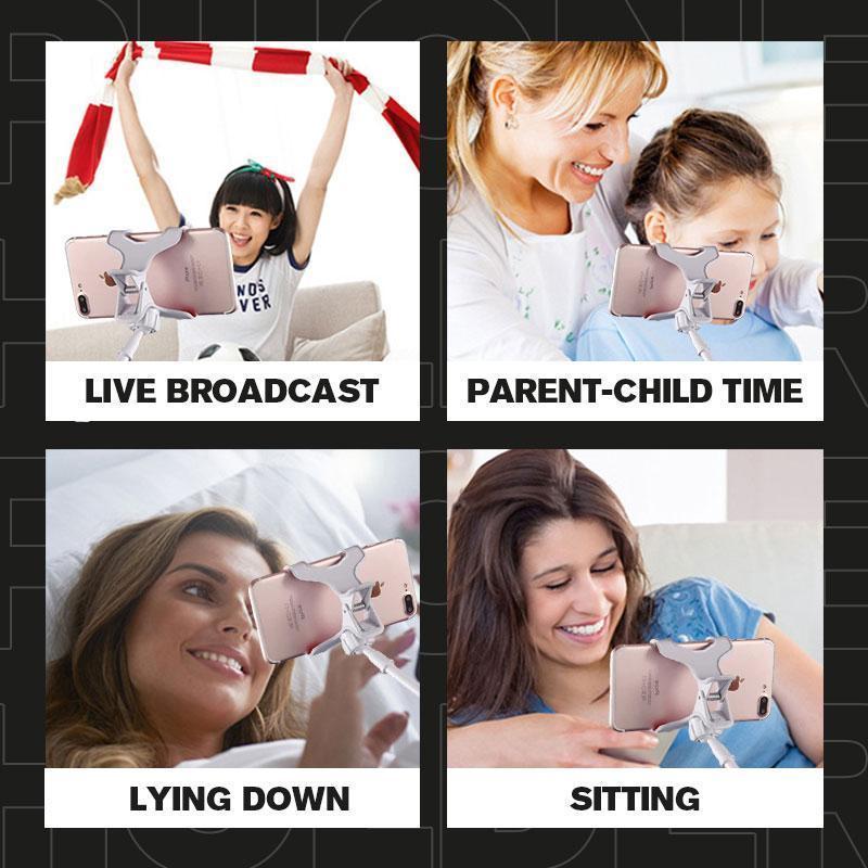 Gooseneck Bed Phone Holder Lazy Flexible Mount Holder Mobile Phone Camera Selfie Stand Monopod Support Photo Remote Control