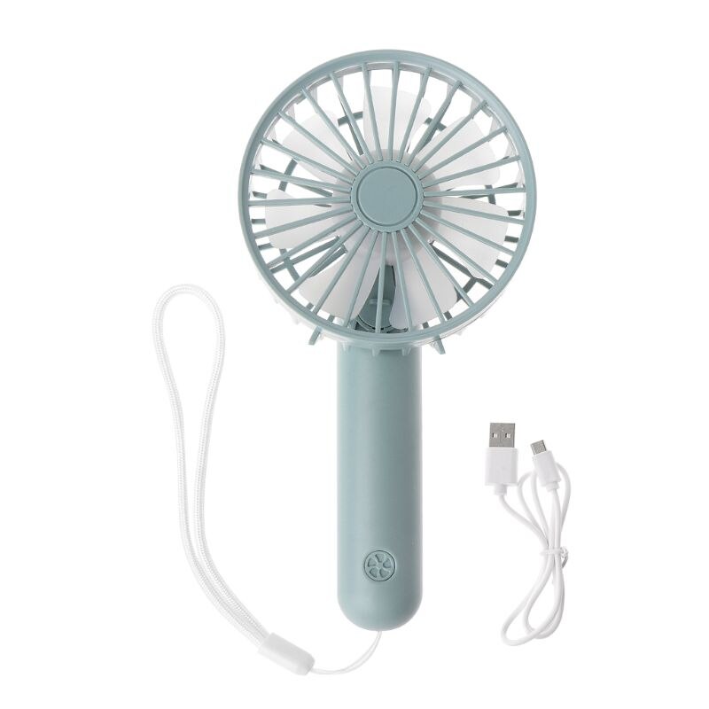 Foldable Hand Fans Battery Operated Rechargeable Handheld Mini Fan Electric Personal Fans Hand Bar Desktop Fan