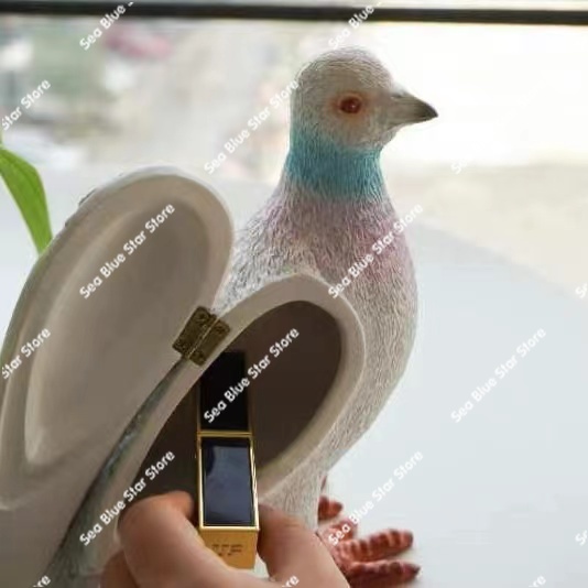 Pigeon Clutch Bag Fun Casual Versatile Bag Home Decoration Ornaments