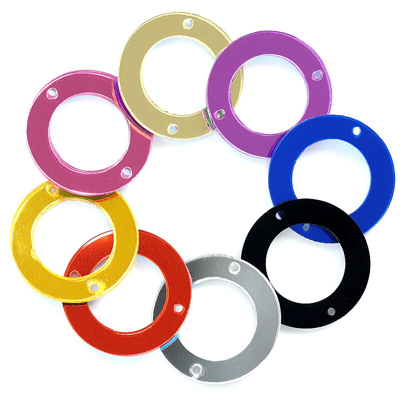 gemischt Größe Farben Acryl Spiegel NäHenne Auf Strass Unregelmäßigen Steinen Kristall Strass DIY F0209