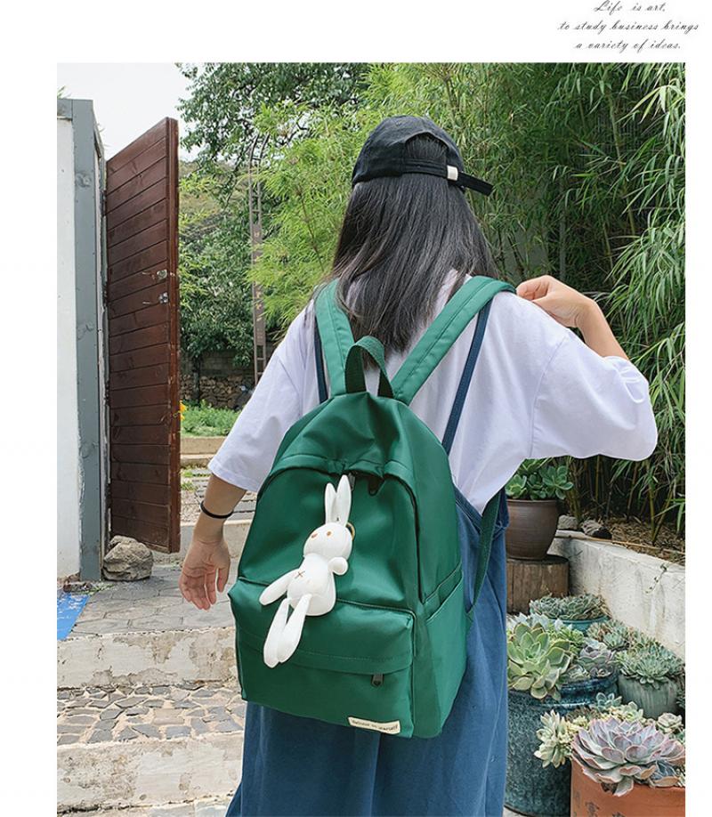 Backpack School Bag Female For Student College Campus Backpack Large Capacity Rucksack Mochila