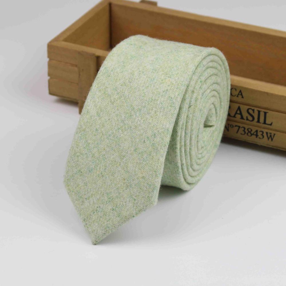 Tie Vintage Wol Ties Mannen Dikke Stropdas Gestreepte Solid Viscose Cravate: 4