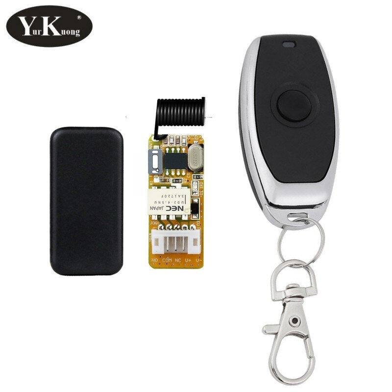 Deur Toegang Opener Knop Afstandsbediening Schakelaar Trigger Knop Stroomonderbreker Draadloze Afstandsbediening Schakelaar Smart Home Vragen: 1 Receiver 1 Remote / 315MHZ