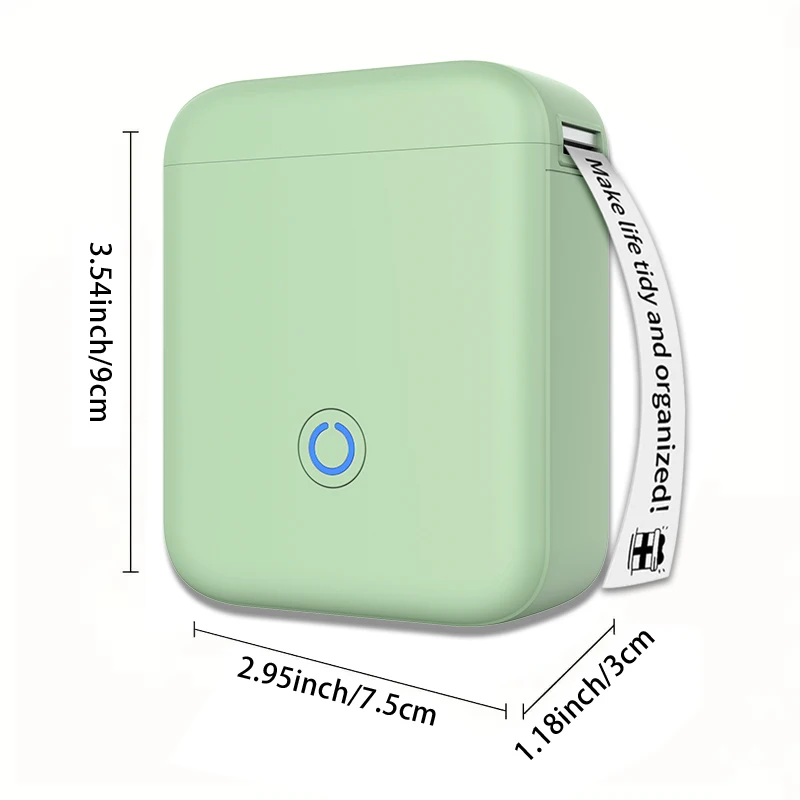P11Bluetooth Mini thermal label maker,capable of printing continuous sticker,multi-purpose printer for office, home, and kitchen