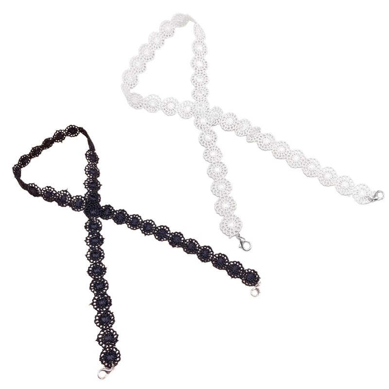 5 uds mascarilla facial Anti-Pérdida correa de cordón tejido Floral lazo Eyeglass cadena collar decorativo descanso orejas correa de cuerda