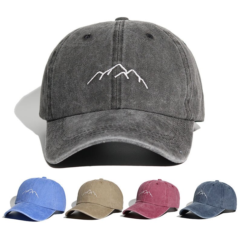 Unisex Cap Plain Color Washed Cotton Baseball Cap Men &amp; Women Casual Adjustable Outdoor Trucker Snapback boy&amp;girl Hats