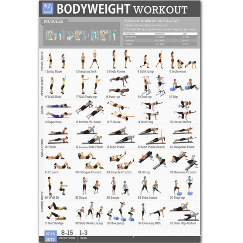 Affiches de gymnastique pour la décoration de la maison, affiche d'entraînement, peintures murales d'entraînement de fitness, équipement d'exercice, BarHavana, musculation, affiche de yoga: Violet