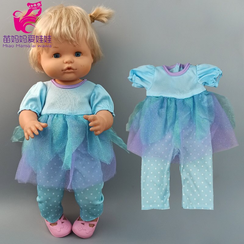 38 cm babydoll roupas para 40cm nenuco ropa y su hermanita boneca roupas acessórios: A1
