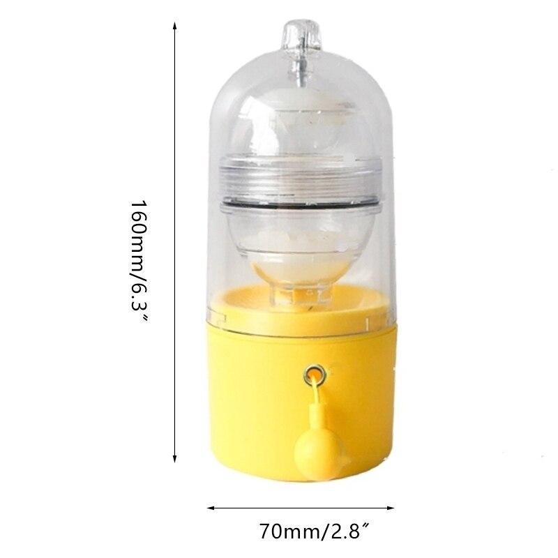 Shake Eggs Equipment Egg Scrambler Shaker Whisk Hand PP Plastic Egg Stirrer Mixer Egg Shaker Cooking Tool Kitchen Accessories