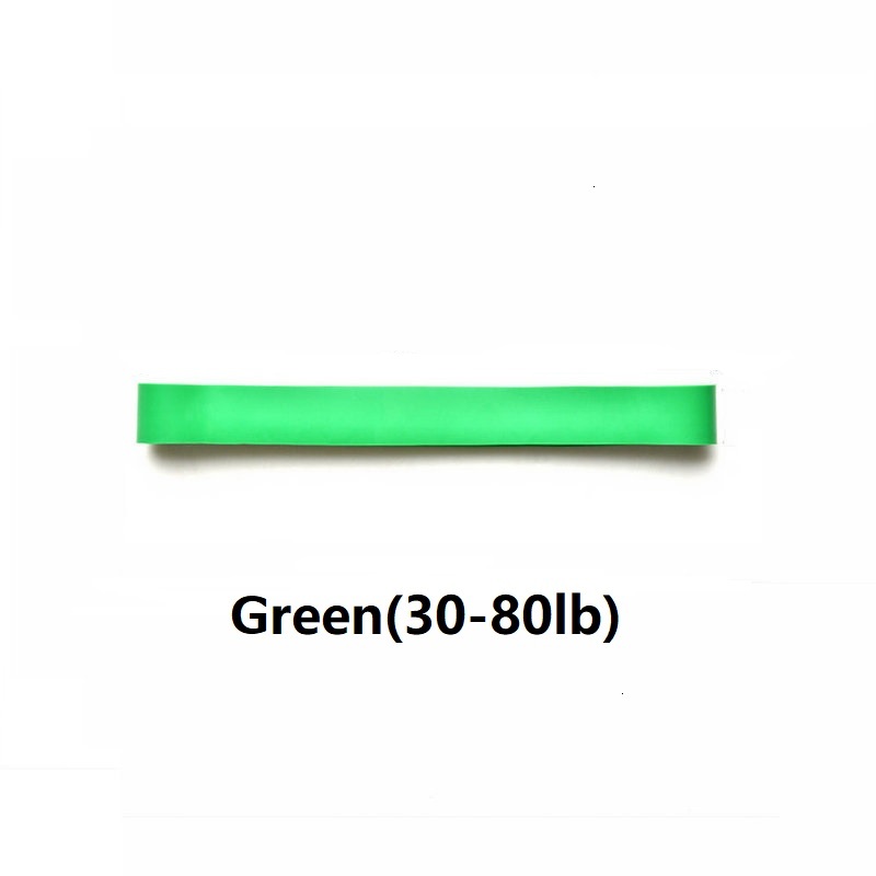 1PC 3 poziom zdatność opaski gumowe odporność zespół dla obu płci 60Cm joga opaski elastyczne pętli ekspander robić ćwiczeń sprzęt sportowy: zielony