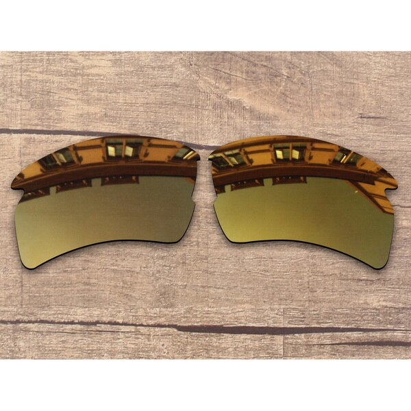 Vonxyz 20 + wybór kolorów spolaryzowane wymienne soczewki i skarpetki do uszu i noski do ramki Oakley Flak 2.0 XL: Bronze Mirror
