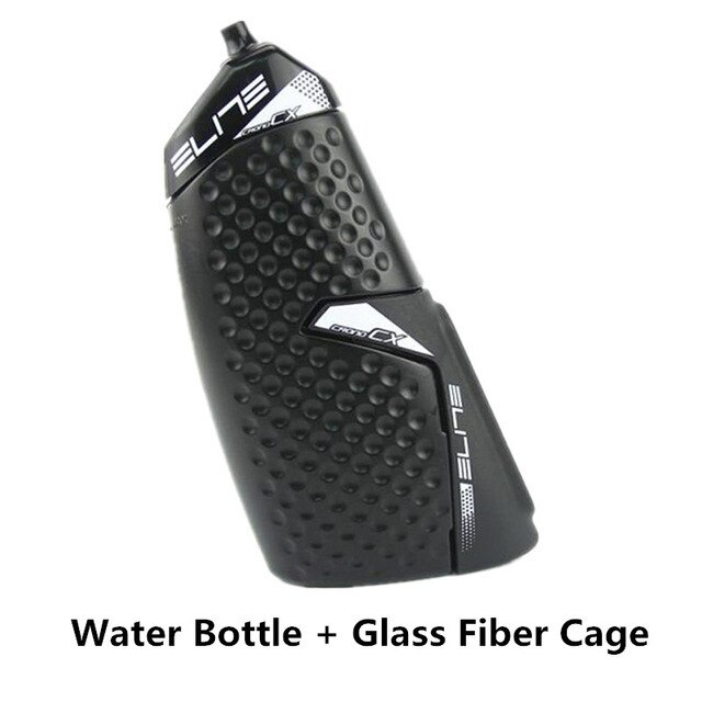 Italian ELITE Kit Crono Cx Broken Wind Bottle Cage Bottle Glass Fiber Carbon Fiber Riding Bottle 500ML Brand Original: Set of fiberglass