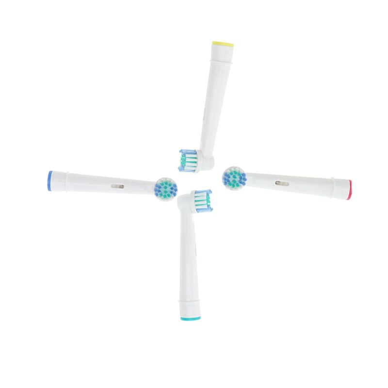 4 pcs Electric Toothbrush Heads for Oral B SB-17A Precision Clean Series Generic Replacement Brush Head