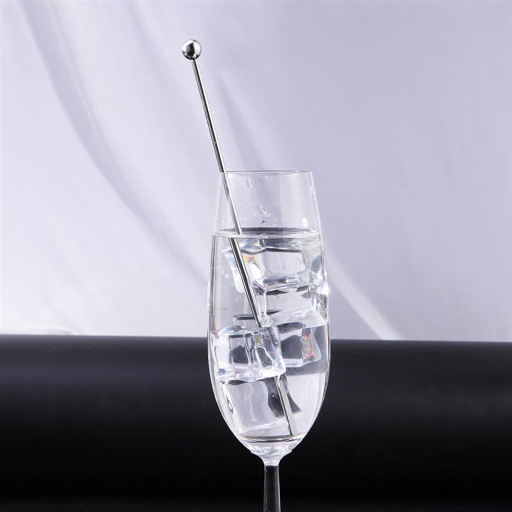 5 st 19cm rostfria mixerstavar för cocktailomrörare för bröllopsfest bar swizzle drink mixer bar muddler