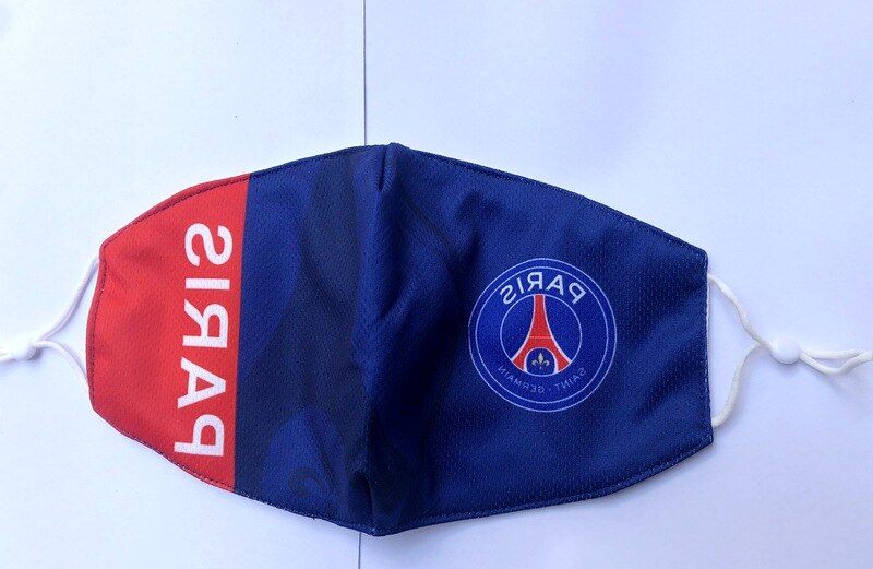 Voetbal Souvenirs Voetbal Masker Duitsland Ltaly Nederland Spanje Ijs Zijde Maskers Voetbal Masker: Sky Blue